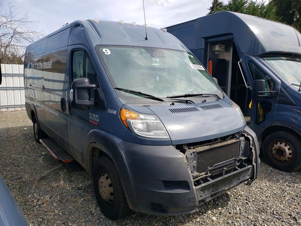 50322996 :رقم المزاد ، 3C6MRVJG9ME562192 vin ، 2021 Ram Promaster 3500 مزاد بيع