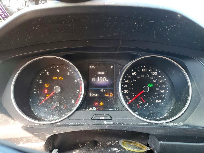47447256 :رقم المزاد ، 3VV2B7AX4KM192709 vin ، 2019 Volkswagen Tiguan مزاد بيع