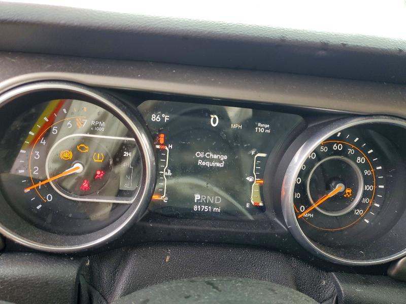 51730886 :رقم المزاد ، 1C4HJXDG8JW144863 vin ، 2018 Jeep Wrangler Unlimited مزاد بيع