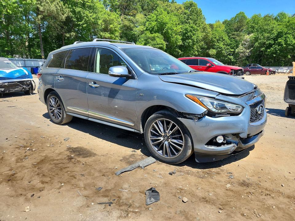 49810276 :رقم المزاد ، 5N1DL0MN1HC511186 vin ، 2017 Infiniti Qx60 مزاد بيع