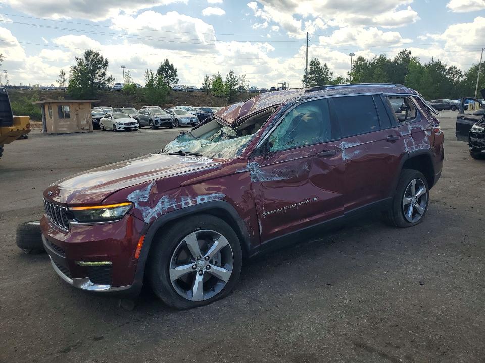 Aukcja sprzedaży 2021 Jeep Grand Cherokee, vin: 1C4RJJBG2M8207517, numer aukcji: 49988206
