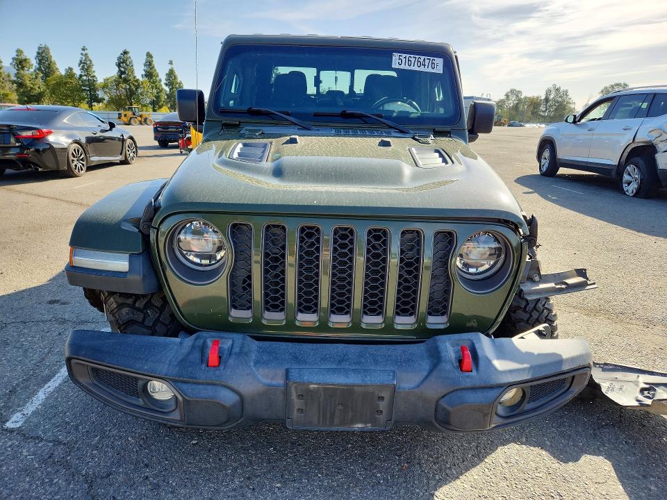 51676476 :رقم المزاد ، 1C6JJTBGXML572735 vin ، 2021 Jeep Gladiator مزاد بيع