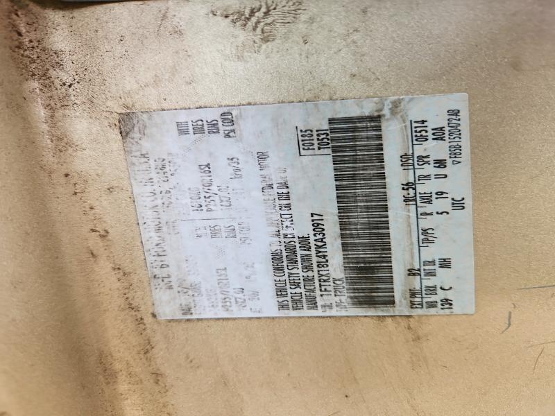 2000 Ford F150 მანქანა იყიდება აუქციონზე, vin: 1FTRX18L4YKA30917, აუქციონის ნომერი: 49804516