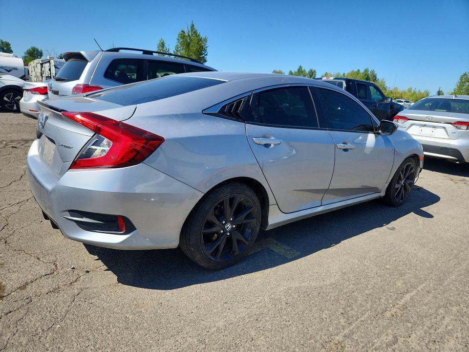 Aukcja sprzedaży 2019 Honda Civic, vin: 2HGFC2F84KH601258, numer aukcji: 51826166