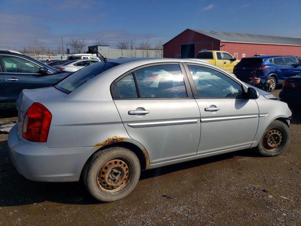 2009 Hyundai Accent Gls 4dr მანქანა იყიდება აუქციონზე, vin: KMHCN45C69U371593, აუქციონის ნომერი: 47810116