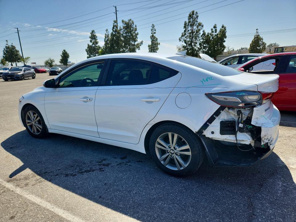 51529056 :رقم المزاد ، 5NPD84LF2HH066596 vin ، 2017 Hyundai Elantra مزاد بيع