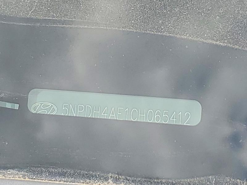 Продаж на аукціоні авто 2012 Hyundai Elantra, vin: 5NPDH4AE1CH065412, номер лоту: 51155346