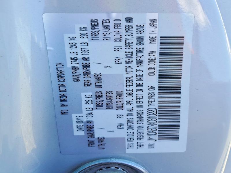 Продажа на аукционе авто 2019 Mazda Mx-5 Miata, vin: JM1NDAB7XK0310220, номер лота: 48269366