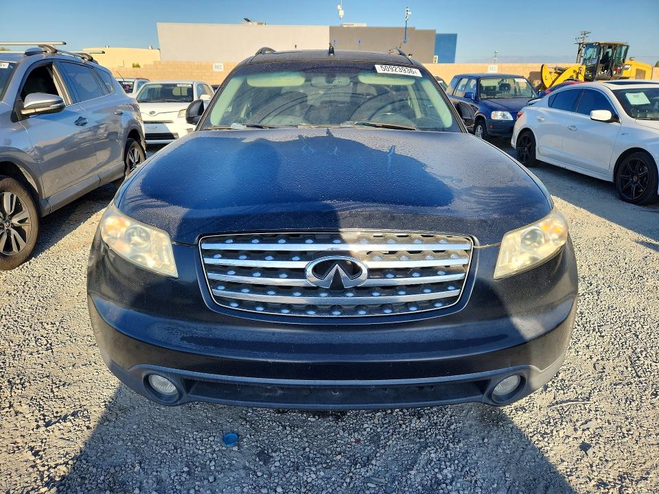 Aukcja sprzedaży 2005 Infiniti Fx35, vin: JNRAS08U15X109698, numer aukcji: 50923936