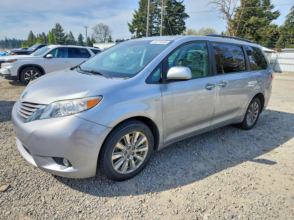 Aukcja sprzedaży 2017 Toyota Sienna, vin: 5TDDZ3DC6HS181336, numer aukcji: 50774436