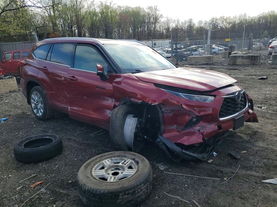 Aukcja sprzedaży 2021 Toyota Highlander Hybrid, vin: 5TDXBRCH1MS531189, numer aukcji: 49068546