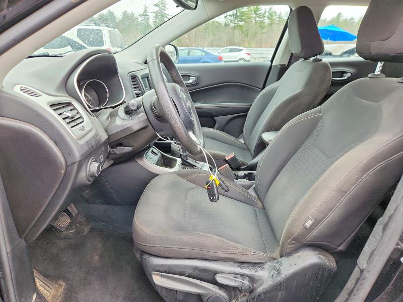 48060356 :رقم المزاد ، 3C4NJCAB1KT763025 vin ، 2019 Jeep Compass مزاد بيع