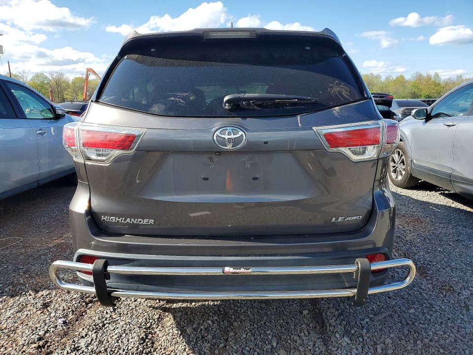 Aukcja sprzedaży 2015 Toyota Highlander, vin: 5TDBKRFH5FS159817, numer aukcji: 50284326