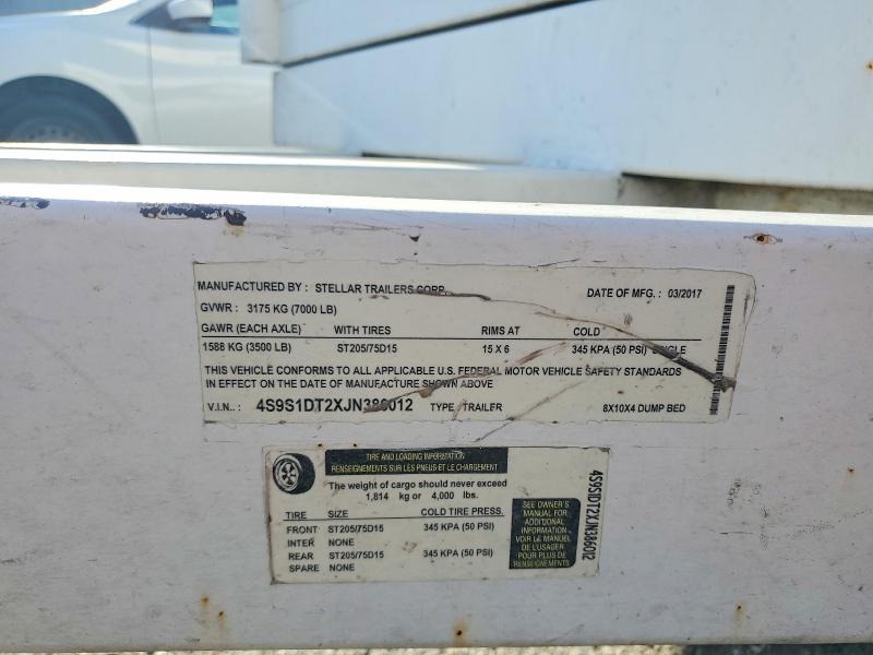 Продажа на аукционе авто 2018 Steel Pine Trailer, vin: 4S9S1DT2XJN386012, номер лота: 49784476