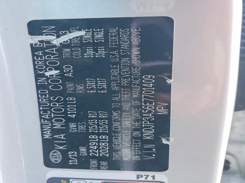 Продажа на аукционе авто 2014 Kia Soul, vin: KNDJP3A56E7701409, номер лота: 51493586