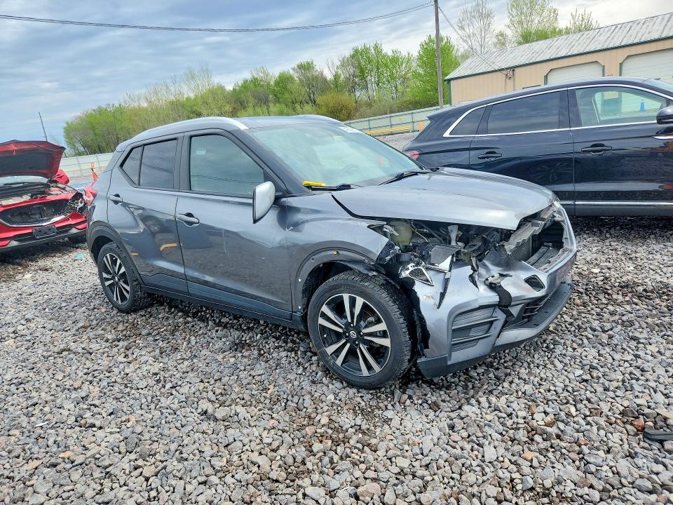 2019 Nissan Kicks მანქანა იყიდება აუქციონზე, vin: 3N1CP5CU2KL542858, აუქციონის ნომერი: 49928736