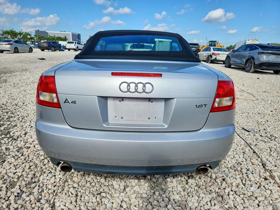 51708136 :رقم المزاد ، WAUAC48H75K013172 vin ، 2005 Audi A4 مزاد بيع