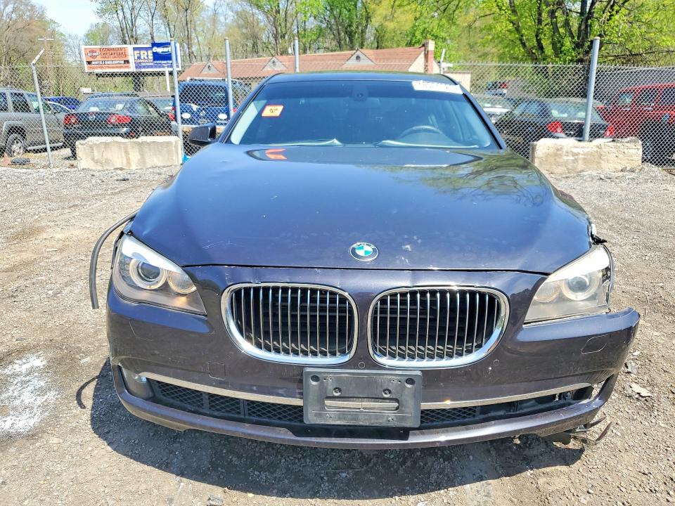 2012 Bmw 750 მანქანა იყიდება აუქციონზე, vin: WBAKC8C53CC435360, აუქციონის ნომერი: 48084026