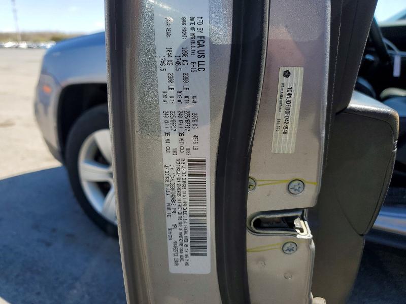 48460076 :رقم المزاد ، 1C4NJDEB0FD424946 vin ، 2015 Jeep Compass مزاد بيع
