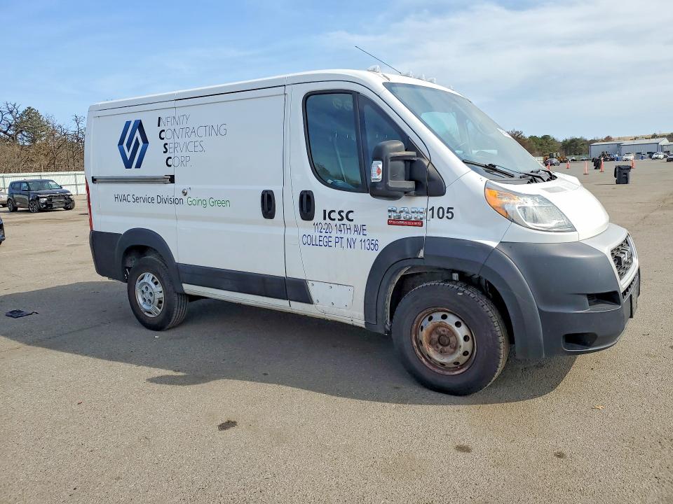 2019 Ram Promaster 1500 მანქანა იყიდება აუქციონზე, vin: 3C6TRVNG7KE507257, აუქციონის ნომერი: 48943856