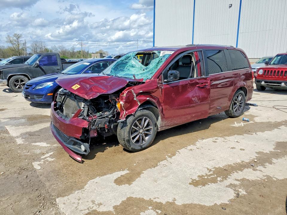 2017 Dodge Grand Caravan მანქანა იყიდება აუქციონზე, vin: 2C4RDGCG4HR754081, აუქციონის ნომერი: 48271116