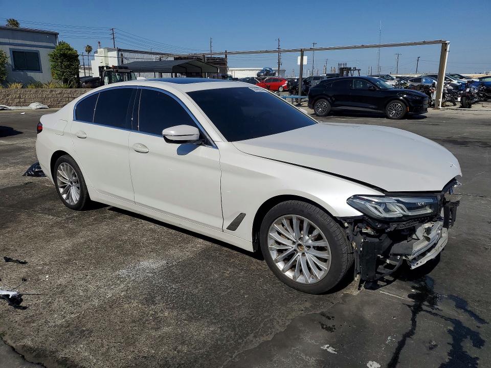 2021 Bmw 530 მანქანა იყიდება აუქციონზე, vin: WBA13BJ08MWX18742, აუქციონის ნომერი: 50490956
