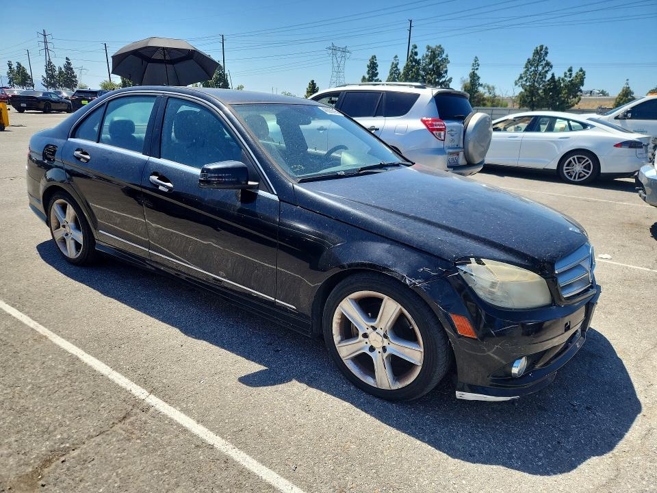 48833616 :رقم المزاد ، WDDGF5EB6AR128251 vin ، 2010 Mercedes-benz C مزاد بيع