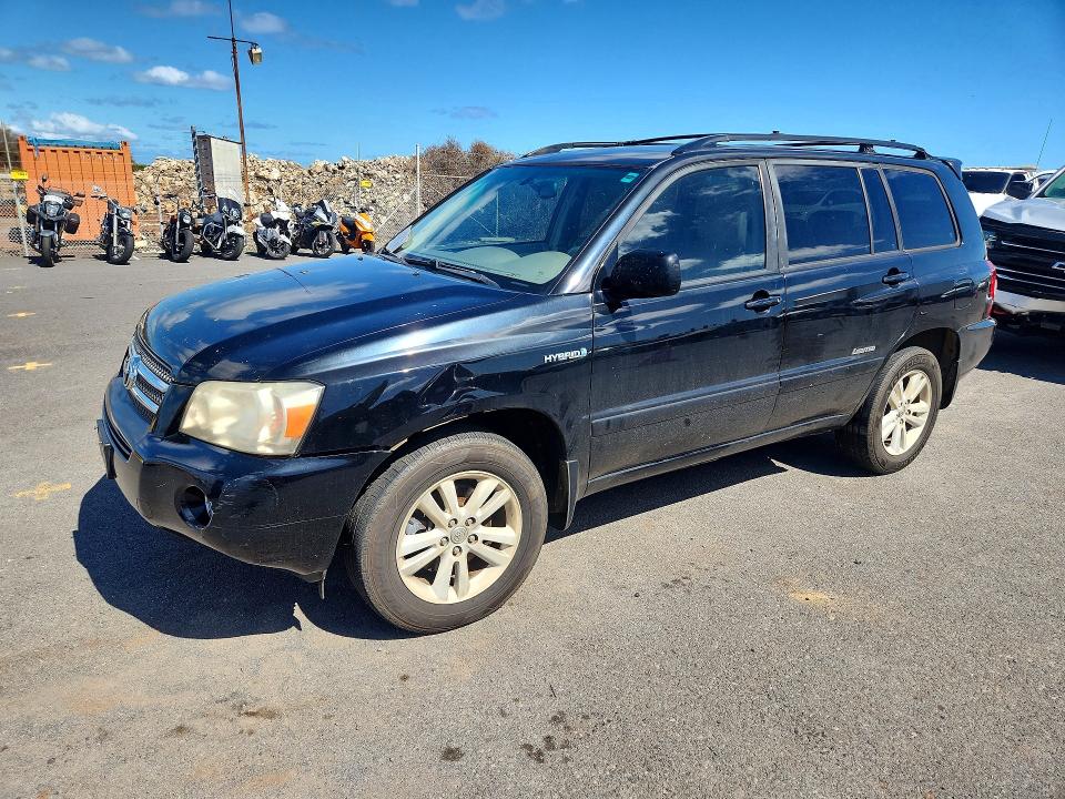 2007 Toyota Highlander Hybrid მანქანა იყიდება აუქციონზე, vin: JTEHW21A170036645, აუქციონის ნომერი: 48689756