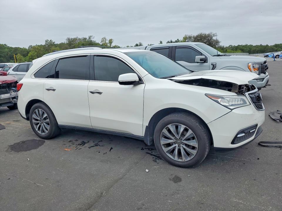 48890656 :رقم المزاد ، 5FRYD3H42GB002827 vin ، 2016 Acura Mdx مزاد بيع