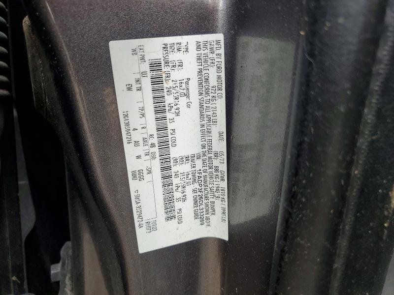 Aukcja sprzedaży 2013 Ford Focus, vin: 1FADP3F26DL333269, numer aukcji: 48604166