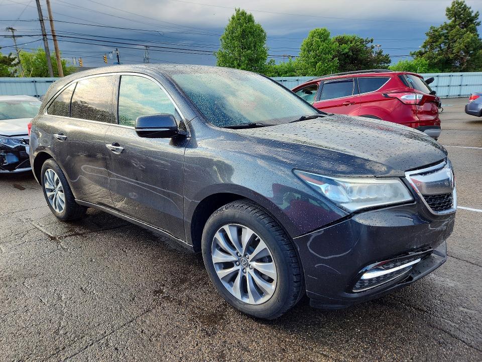 2014 Acura Mdx მანქანა იყიდება აუქციონზე, vin: 5FRYD4H43EB042367, აუქციონის ნომერი: 50431986