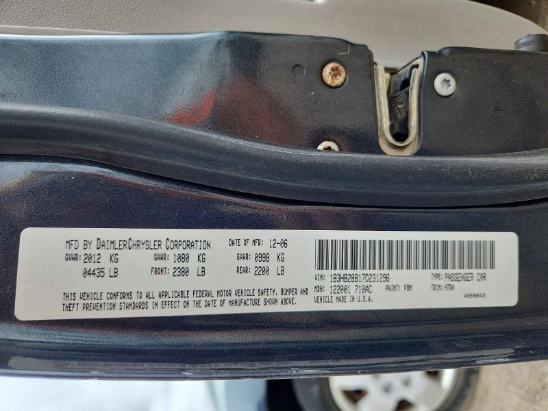Продаж на аукціоні авто 2007 Dodge Caliber, vin: 1B3HB28B17D231296, номер лоту: 52010056