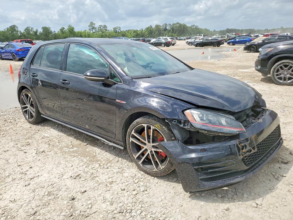 2017 Volkswagen Gti მანქანა იყიდება აუქციონზე, vin: 3VW447AU4HM045061, აუქციონის ნომერი: 49867296