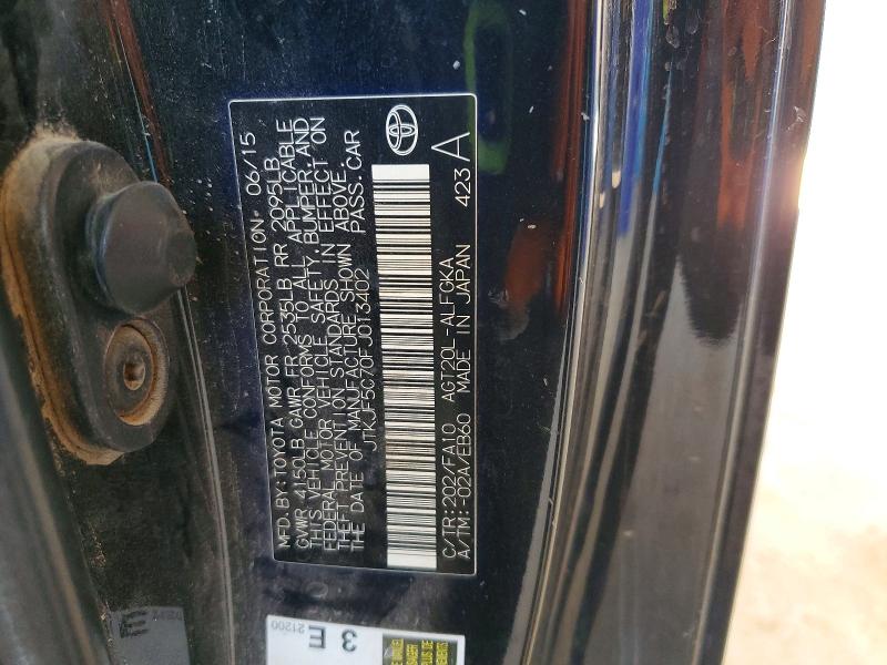 2015 Scion Tc მანქანა იყიდება აუქციონზე, vin: JTKJF5C70FJ013402, აუქციონის ნომერი: 49002396