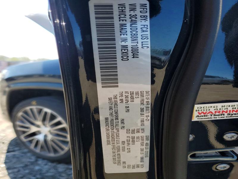 48903546 :رقم المزاد ، 3C4NJDCB8NT108044 vin ، 2022 Jeep Compass مزاد بيع