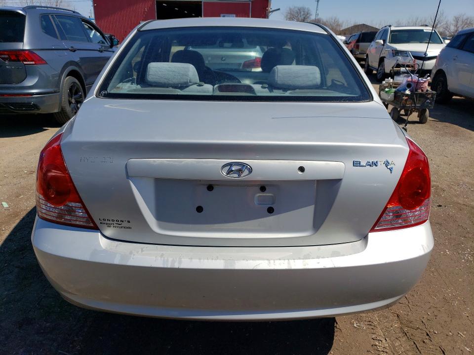 2006 Hyundai Elantra მანქანა იყიდება აუქციონზე, vin: KMHDN45D76U359445, აუქციონის ნომერი: 49023736