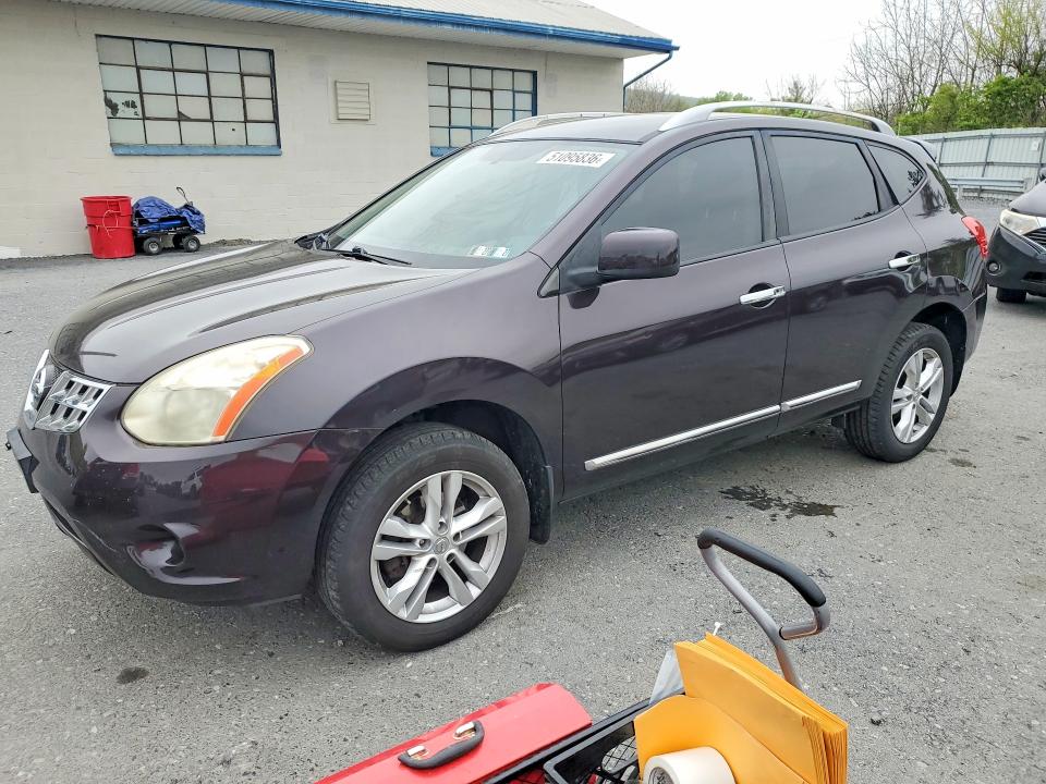 2013 Nissan Rogue მანქანა იყიდება აუქციონზე, vin: JN8AS5MV6DW136173, აუქციონის ნომერი: 51095836