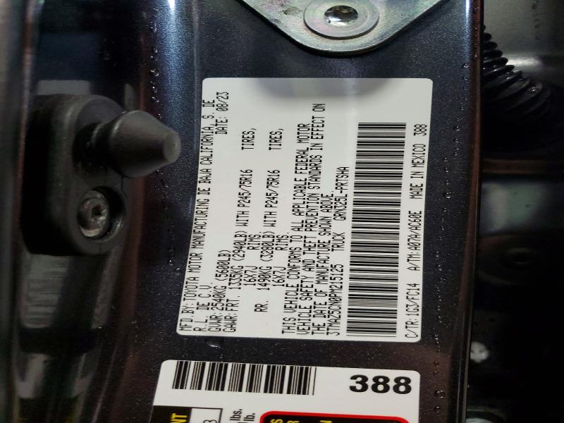 Aukcja sprzedaży 2023 Toyota Tacoma, vin: 3TMAZ5CN0PM215125, numer aukcji: 49795486