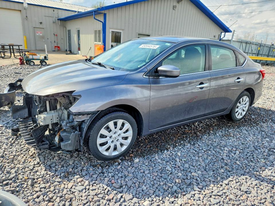 Продаж на аукціоні авто 2018 Nissan Sentra, vin: 3N1AB7AP1JY319212, номер лоту: 49594576