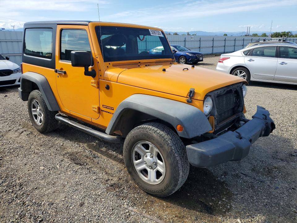 Aukcja sprzedaży 2012 Jeep Wrangler, vin: 1C4AJWAG5CL163083, numer aukcji: 50987526