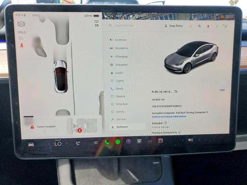 Aukcja sprzedaży 2023 Tesla Model 3, vin: 5YJ3E1EA0PF548923, numer aukcji: 48512236