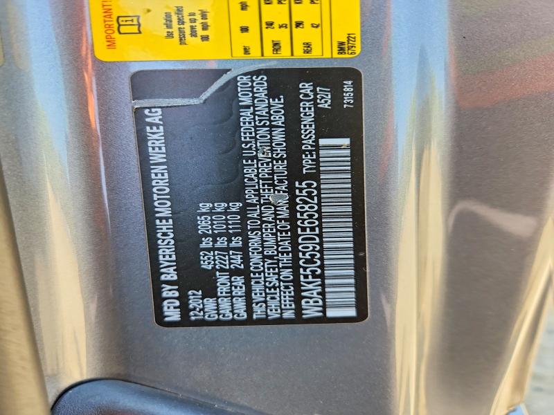 Продажа на аукционе авто 2013 Bmw 328, vin: WBAKF5C59DE658255, номер лота: 51129206