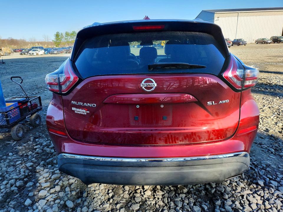 49174216 :رقم المزاد ، 5N1AZ2MHXFN283679 vin ، 2015 Nissan Murano مزاد بيع