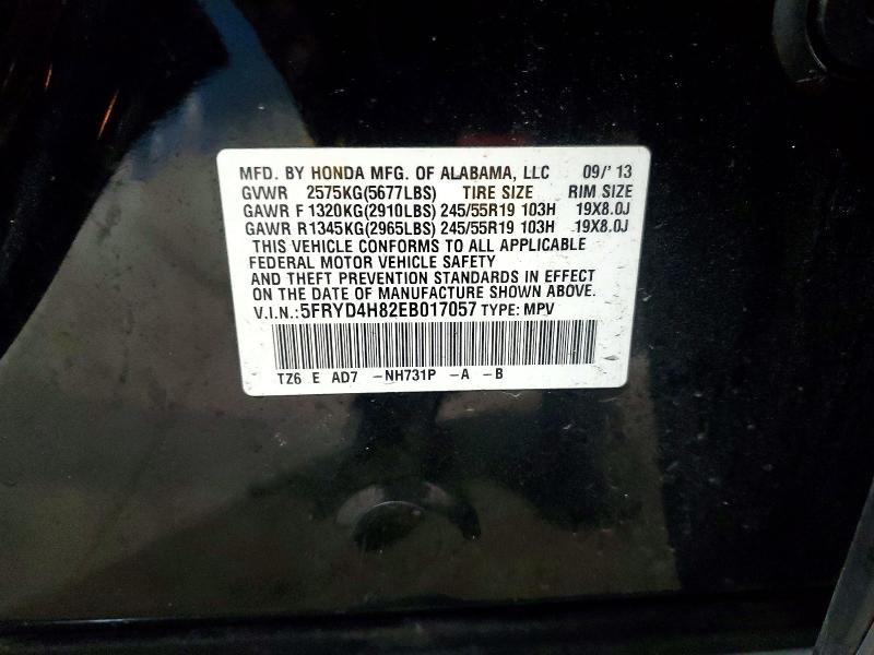 Продаж на аукціоні авто 2014 Acura Mdx, vin: 5FRYD4H82EB017057, номер лоту: 49450336