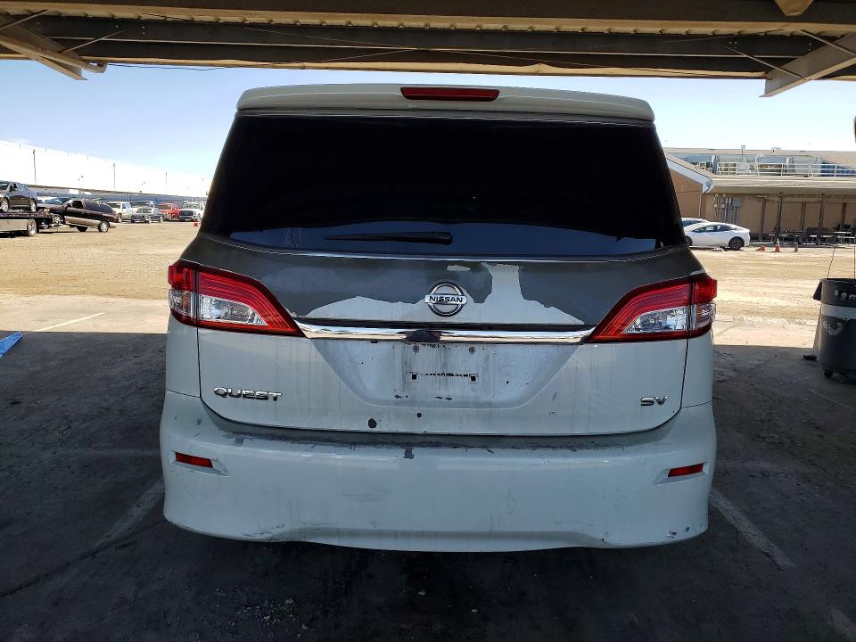 2013 Nissan Quest მანქანა იყიდება აუქციონზე, vin: JN8AE2KP4D9068481, აუქციონის ნომერი: 50439436