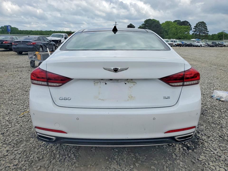 2018 Genesis G80 მანქანა იყიდება აუქციონზე, vin: KMHGN4JE6JU227409, აუქციონის ნომერი: 51210906