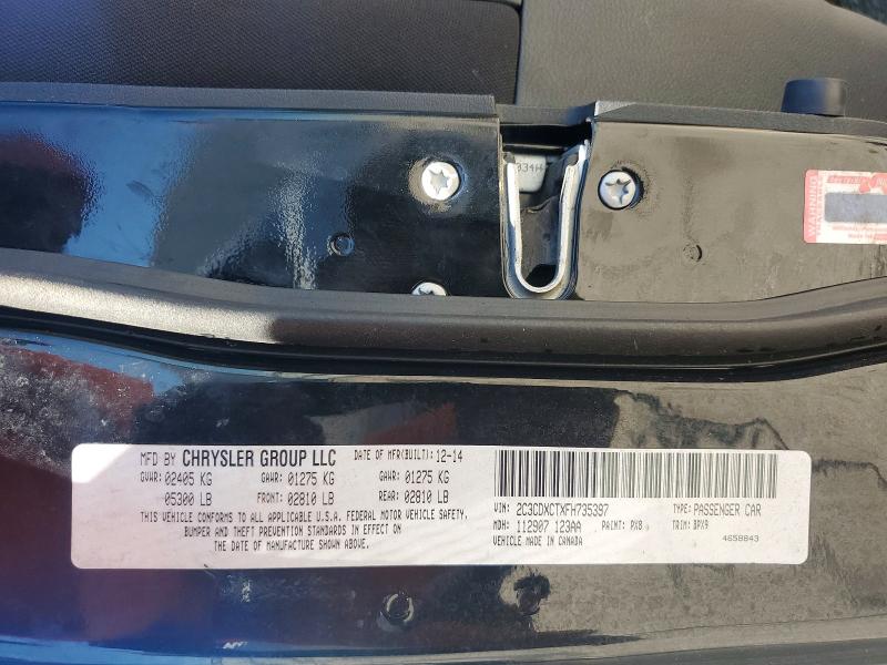 Aukcja sprzedaży 2015 Dodge Charger, vin: 2C3CDXCTXFH735397, numer aukcji: 48902666