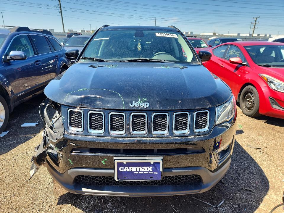 Продажа на аукционе авто 2018 Jeep Compass, vin: 3C4NJDBB4JT191399, номер лота: 50330616