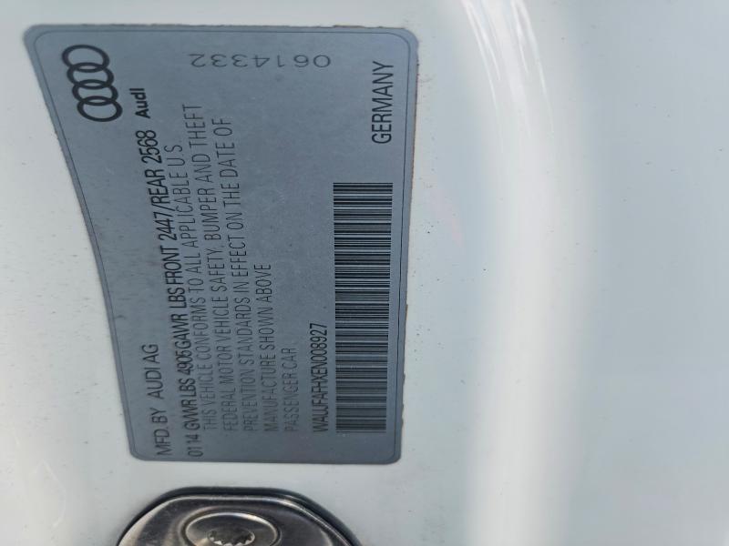 Продаж на аукціоні авто 2014 Audi A5, vin: WAUJFAFHXEN008927, номер лоту: 51008276