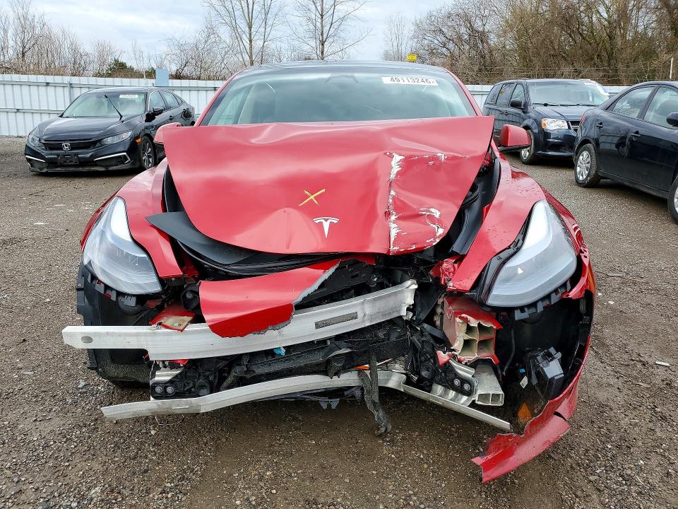 49113246 :رقم المزاد ، LRW3E1FA0PC900004 vin ، 2023 Tesla Model 3 مزاد بيع